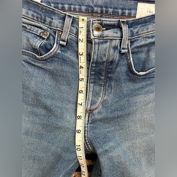 Rag & Bone Men's Jeans Size 30 Button Fly EUC Fit 2 Slim - Picture 7 of 11